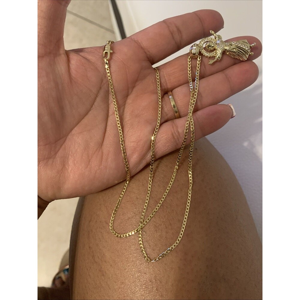 Rolled gold 14K necklace, good quality, suitable for daily wear. - Picture 4 of 4